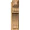Ekena Millwork Merced Rough Sawn Craftsman Outlooker, Western Red Cedar, 8"W x 24"D x 28"H OUT08X24X28MRC04RWR - alternate 3